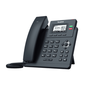 Yealink T31P desk IP phone front view
